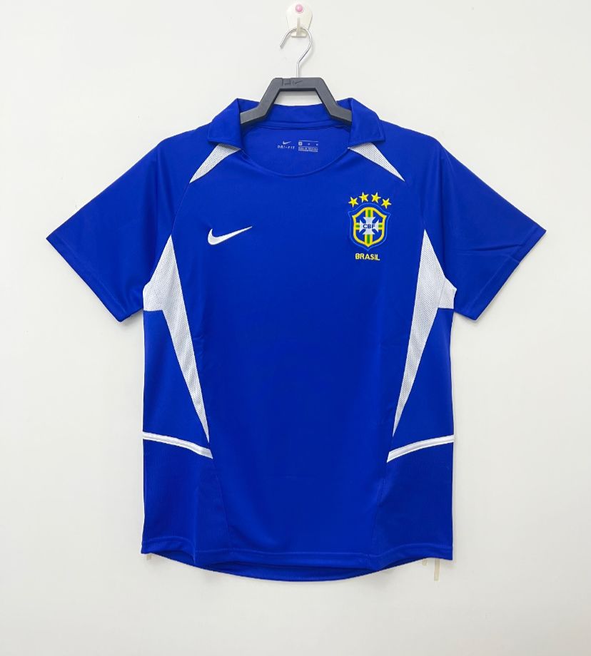 Nike × Brasil 2002 Retro Jersey – World Cup Gold Edition